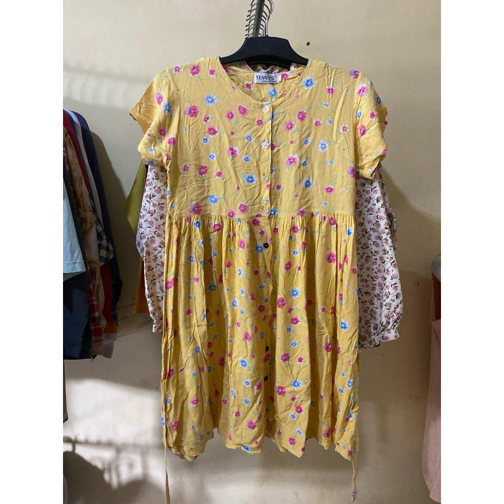 Daster wanita//Dress wanita//Baju tidur wanita//Piyama//Baju santai