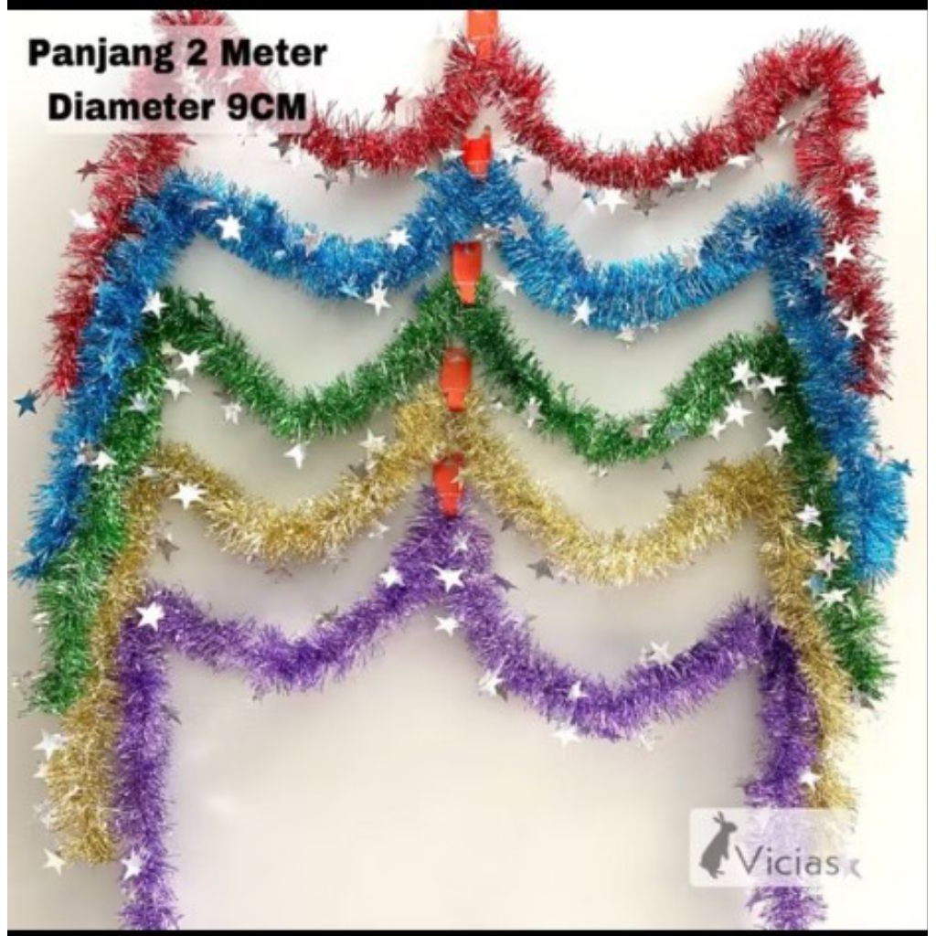 Slinger Tinder Dekorasi Hiasan Chrismass