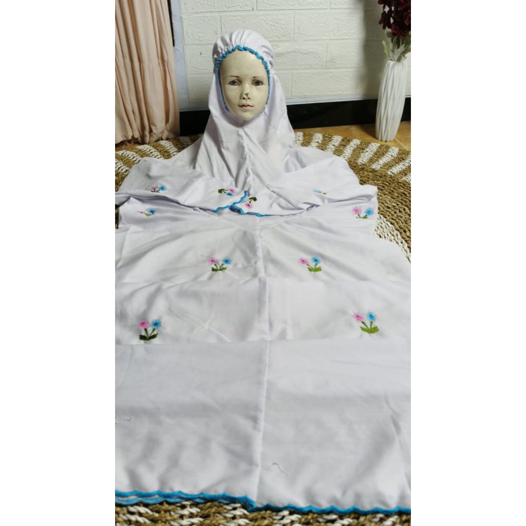 mukena terusan anak kls 1SD