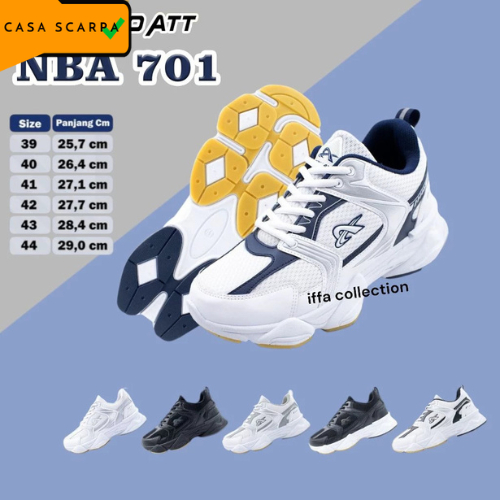 Sepatu Sekolah Pro Att NBA 701 Sneaker Olahraga Terbaru Original