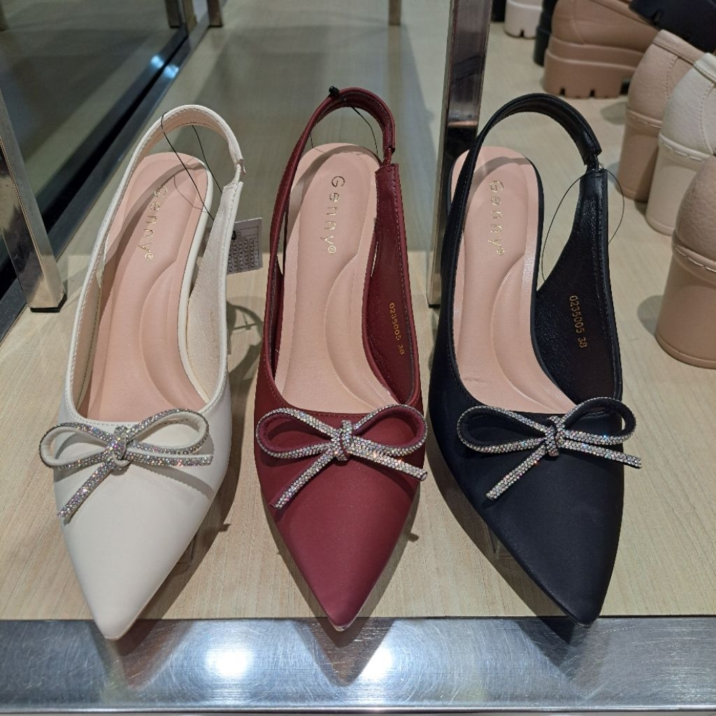 SANDAL PESTA WANITA GENNY 100% ORIGINAL