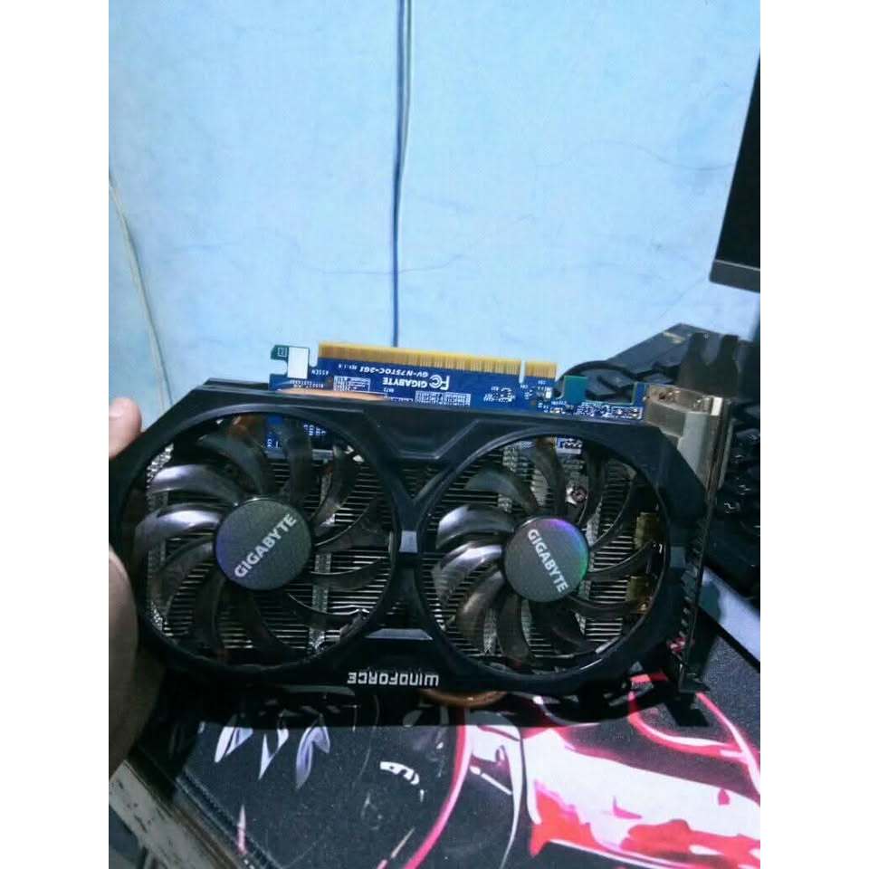 Gigabyte Nvidia GTX 750 TI 2Gb vram