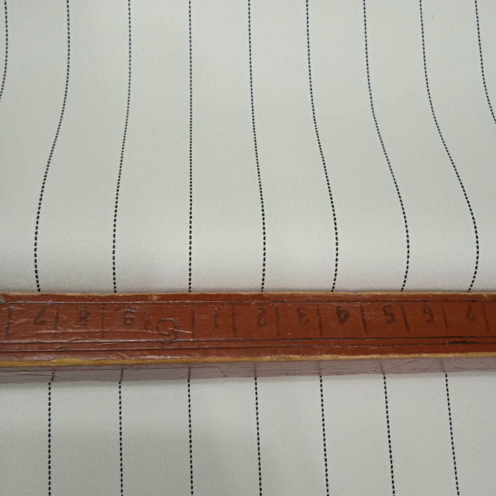 KAIN KATUN TWILL ITALI IMPORT SALUR SETRET/MELAR