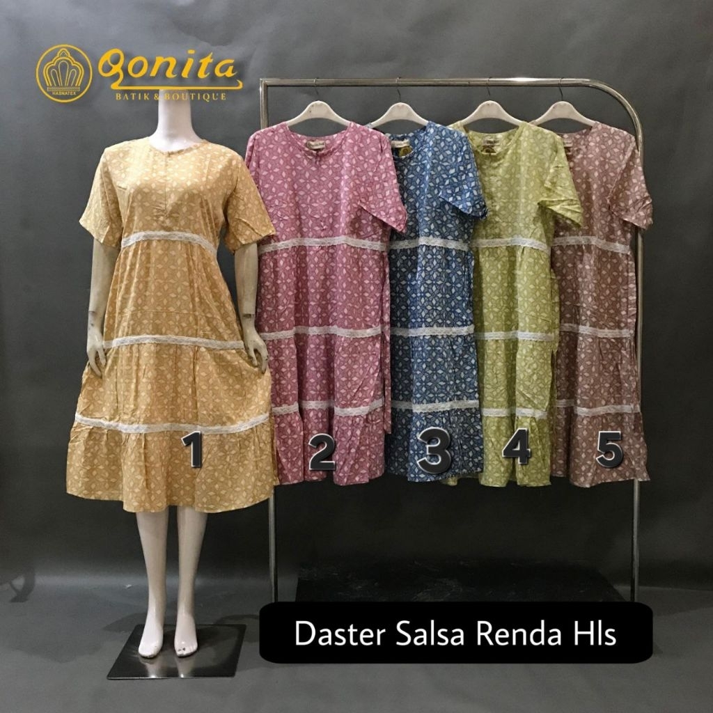 Daster Salsa Renda Hls ByQonita Batik