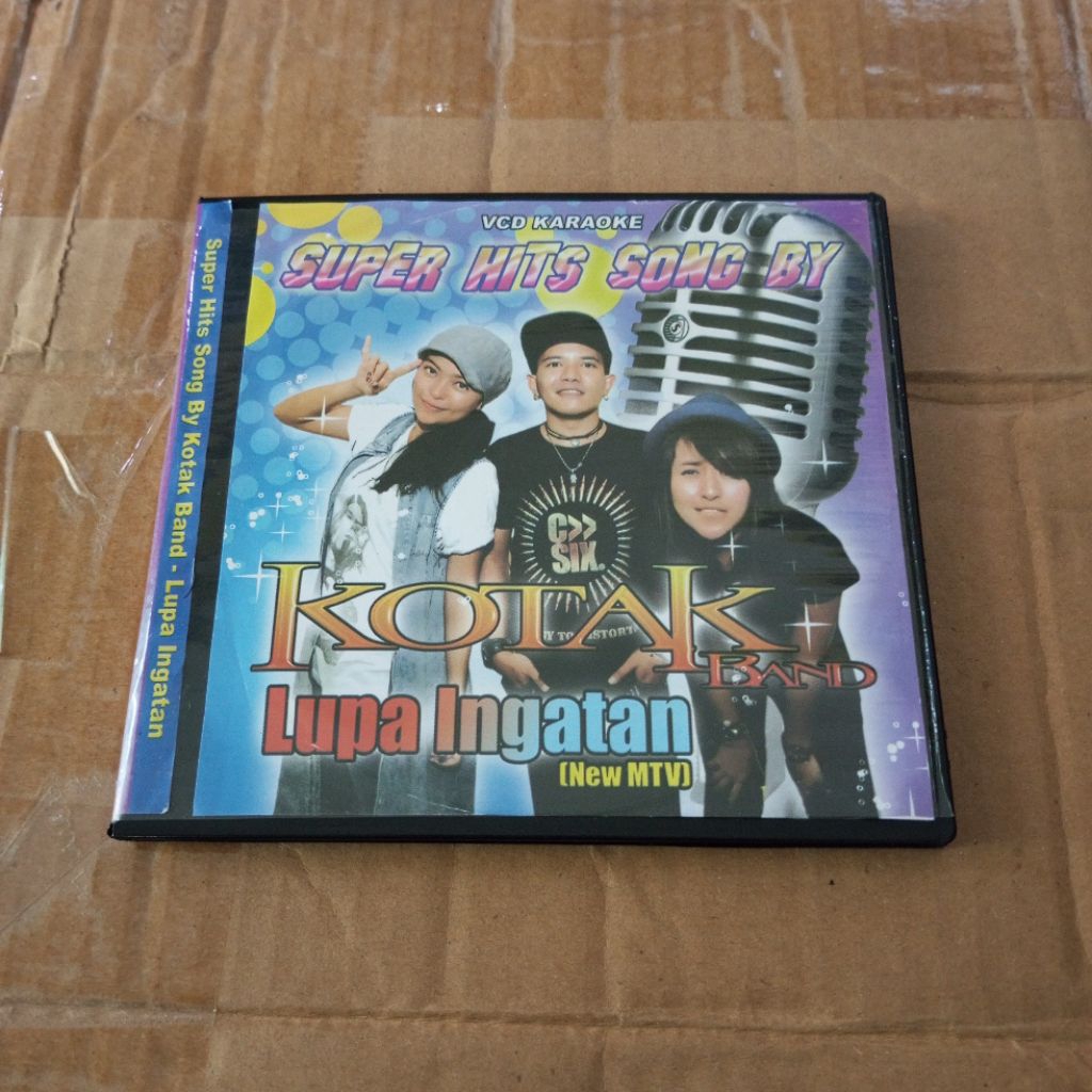VCD Pop Super Hits Kotak Band (bukan karaoke)