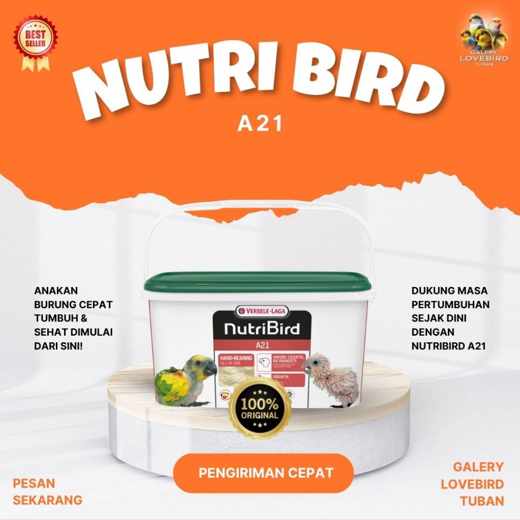 NUTRIBIRD A-21 KEMASAN 3KG