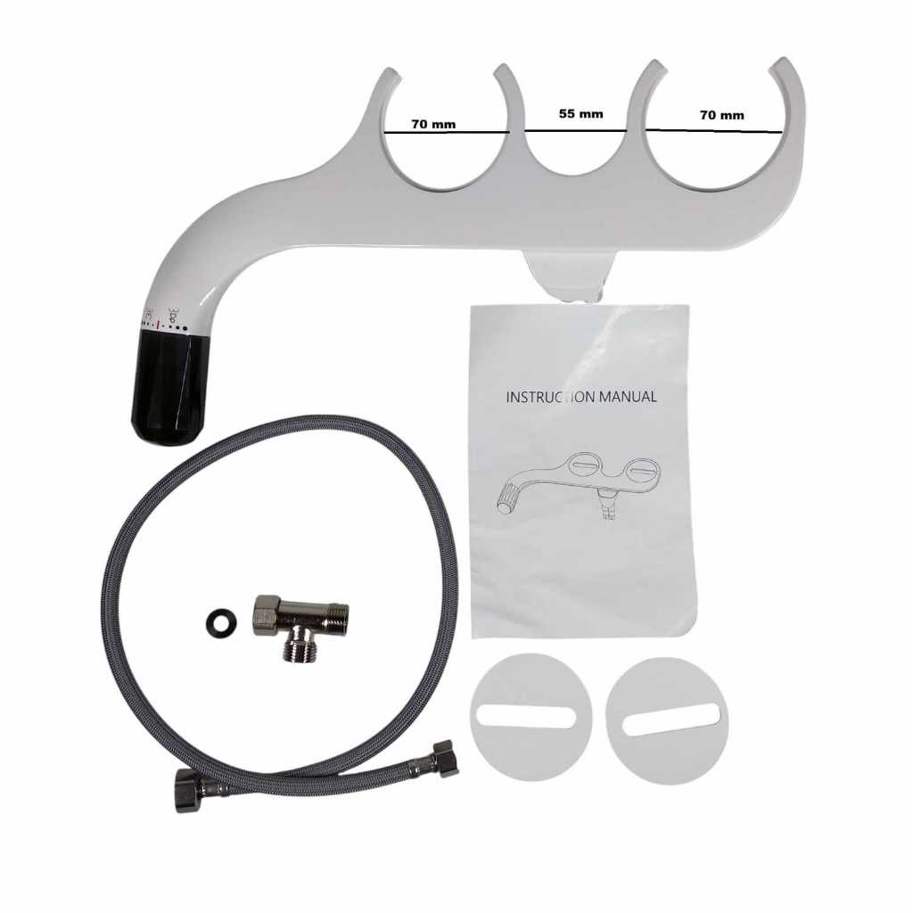 Semprotan Kloset Duduk Shower Bidet 2 Hole 2 Mode Right Hand