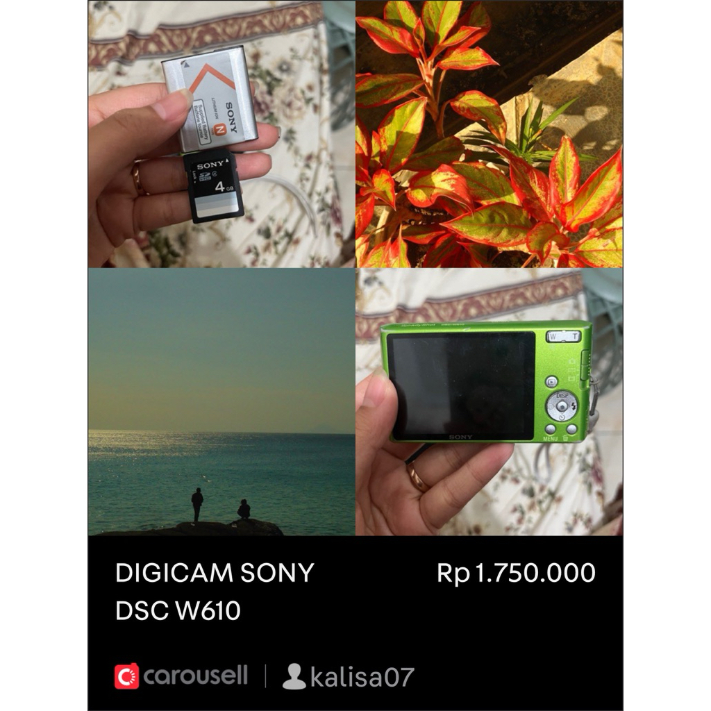 DIGICAM SONY DSC W610