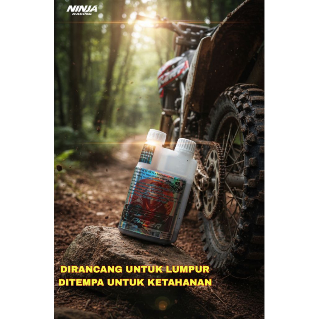 New Ninja Racing OiL 2T type for Competition Off Road 2026 repack 250ml