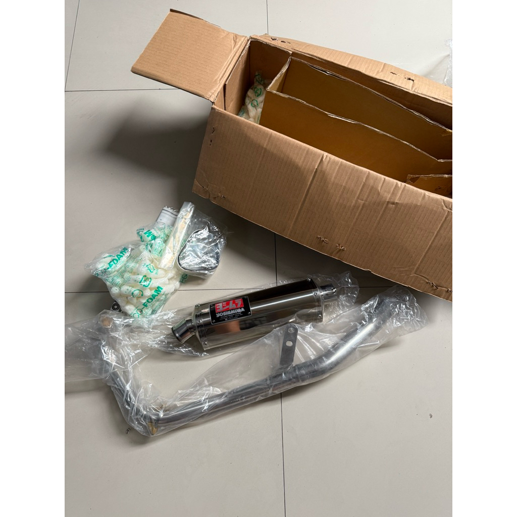 Yoshimura trioval original japan Satria F FU underbone