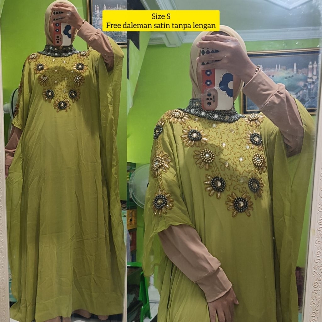 Preloved Kaftan Solemio Size S & M