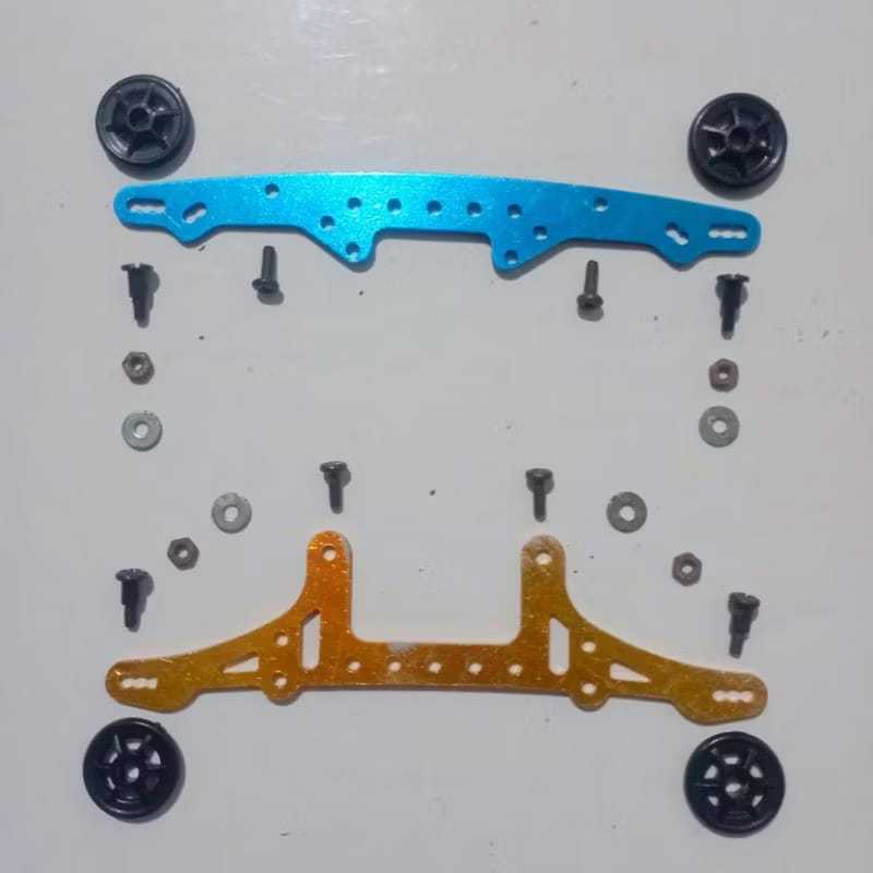 Bumper set Tamiya untuk chasis vs , super x , super 2