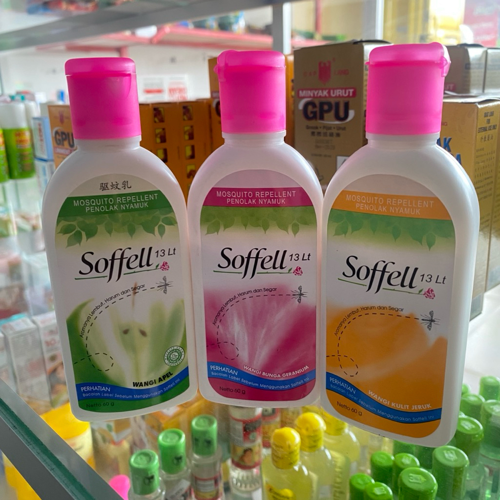 Soffel Lotion Anti Nyamuk Botol 60 g