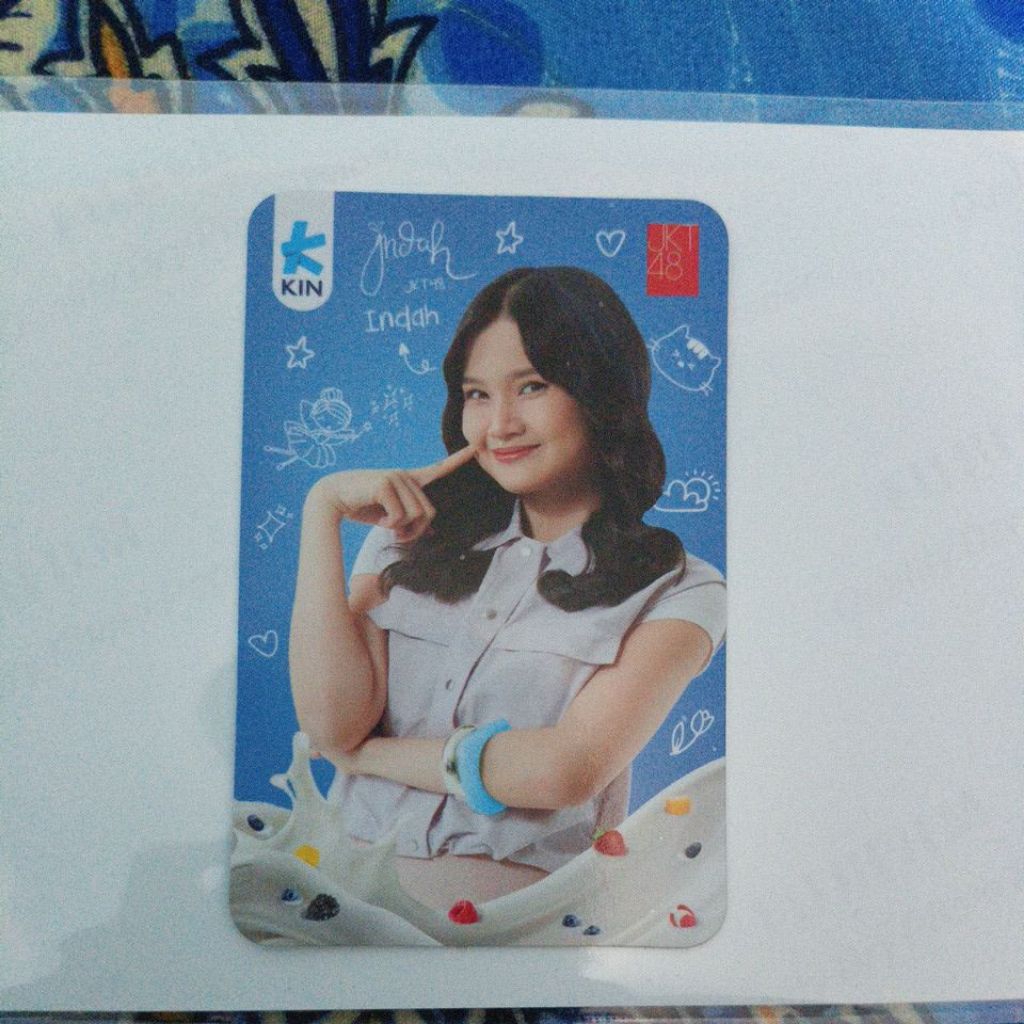 PHOTOCARD INDAH JKT48 KIN YOGURT