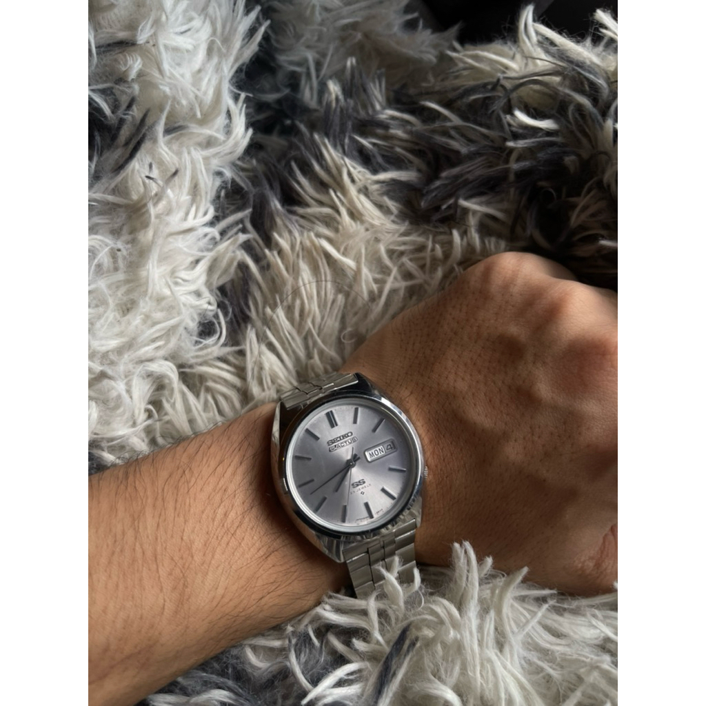 jam tangan seiko 5 Actus SS 23 jewels Full original Like new