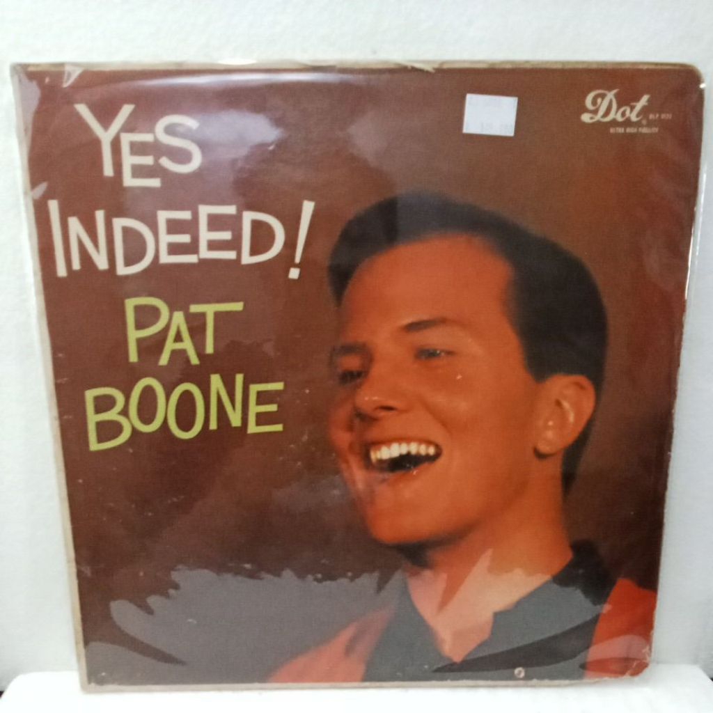 Vinyl Piringan Hitam 12 inch Pat Boone - Yes Indeed