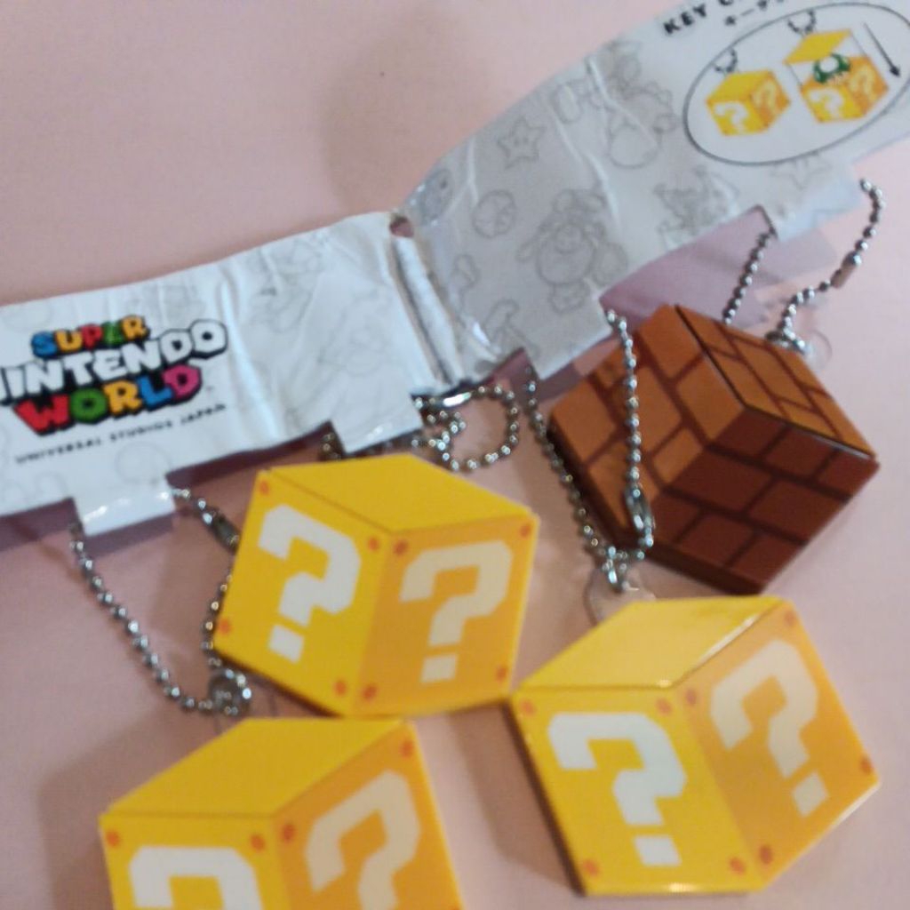 Super Nintendo World Keychains ORI Japan USJ