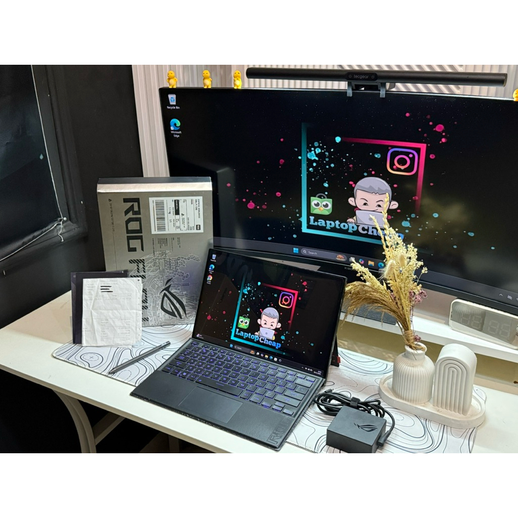 Asus ROG Flow Z13 i7 12700H RTX 3050 Tablet 2in1 Touchscreen Second Likenew