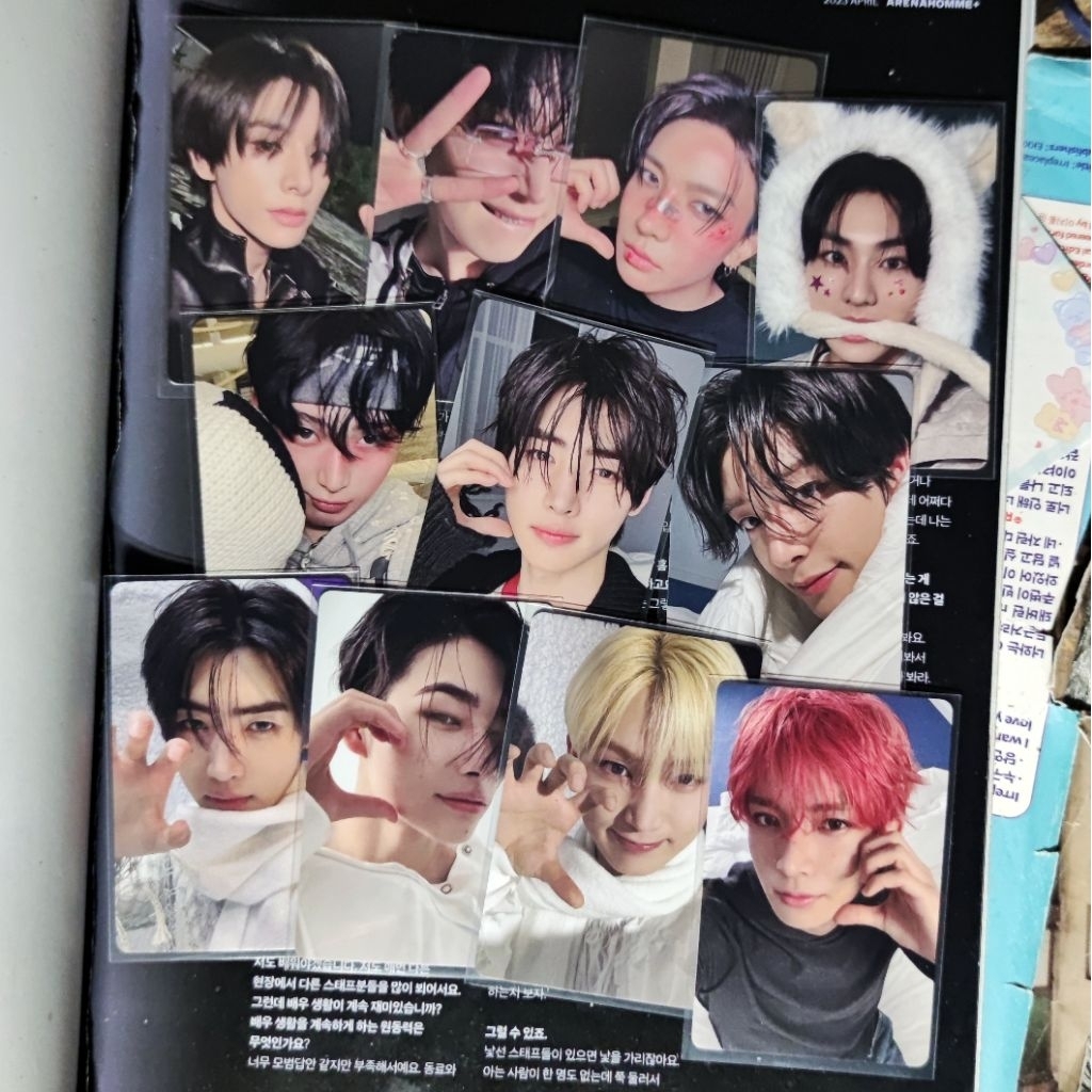 [Ready To Ship] Romance:Untold Daydream Heeseung Sunoo Sarung Boxing Heartcheek, Hoon Ni-ki HC, Jung