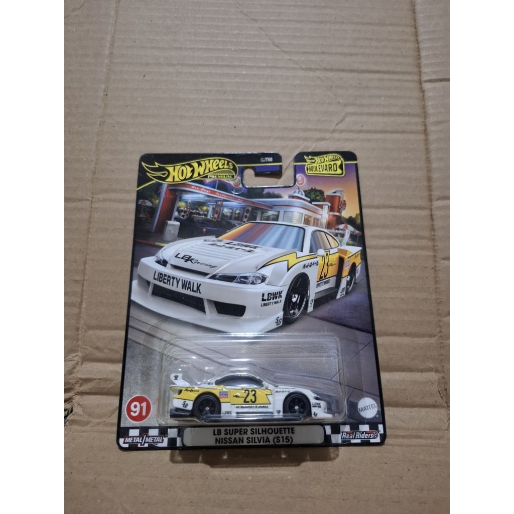 Hot Wheels Premium LBWK Silvia S15 / Lamborghini Huracan LBWK