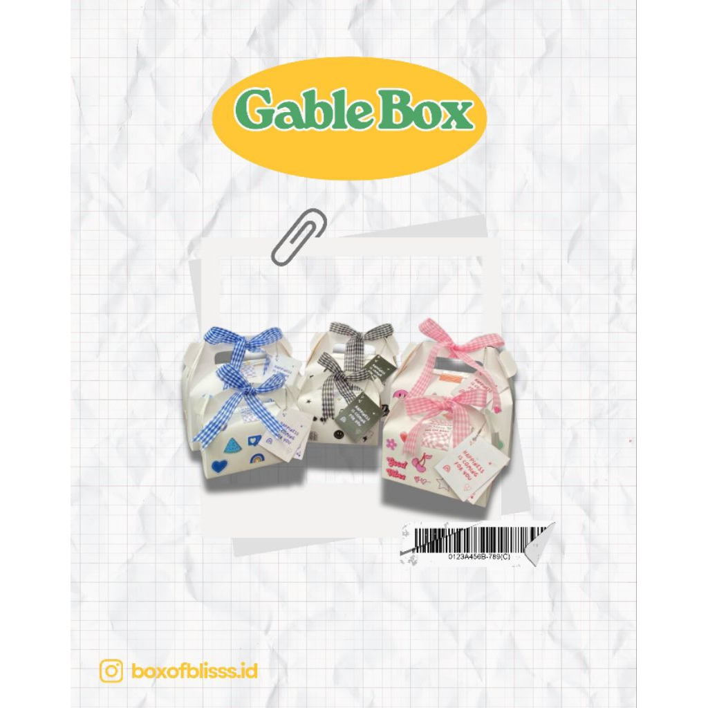 Snack Gift Aesthetic | Gable Box snack custom