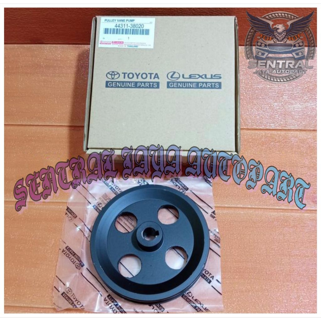 POLI PULLY PULLEY POMPA POWER STEERING KIJANG 7K BENSIN