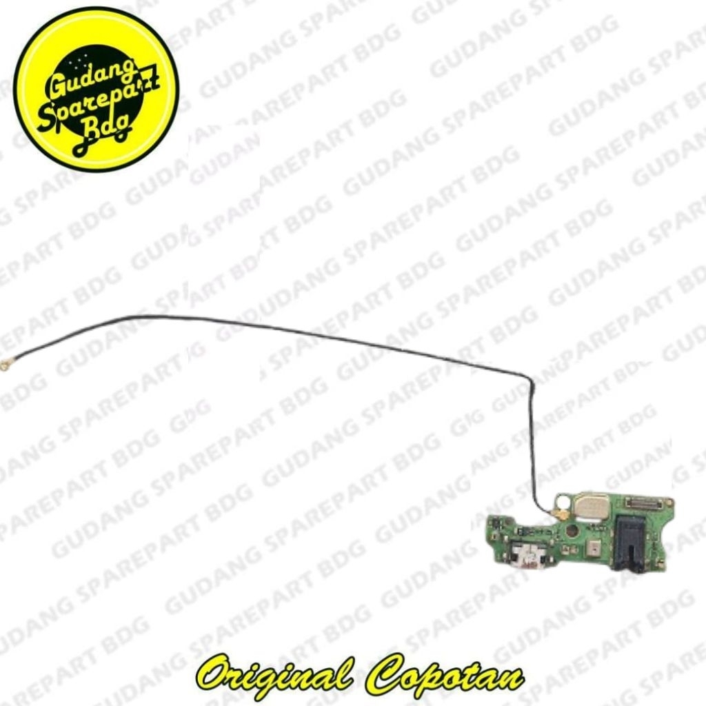 Papan Cas Konektor + Antena Infinix Hot 10 Second Copotan