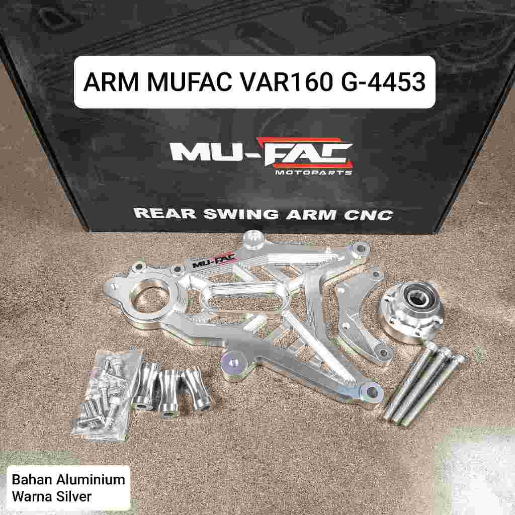 ARM MUFAC MOTOR VARIO125/VARIO150/VARIO160/ADV160 SILVER SWING ARM