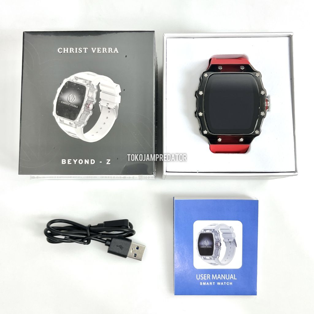 SMARTWATCH CHRIST VERRA BEYOND Z RED ORIGINAL