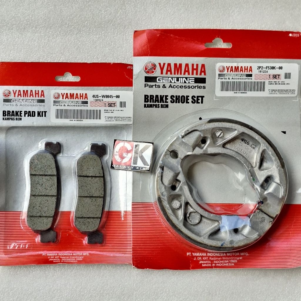 KAMPAS REM DEPAN BELAKANG JUPITER Z BURHAN ORIGINAL