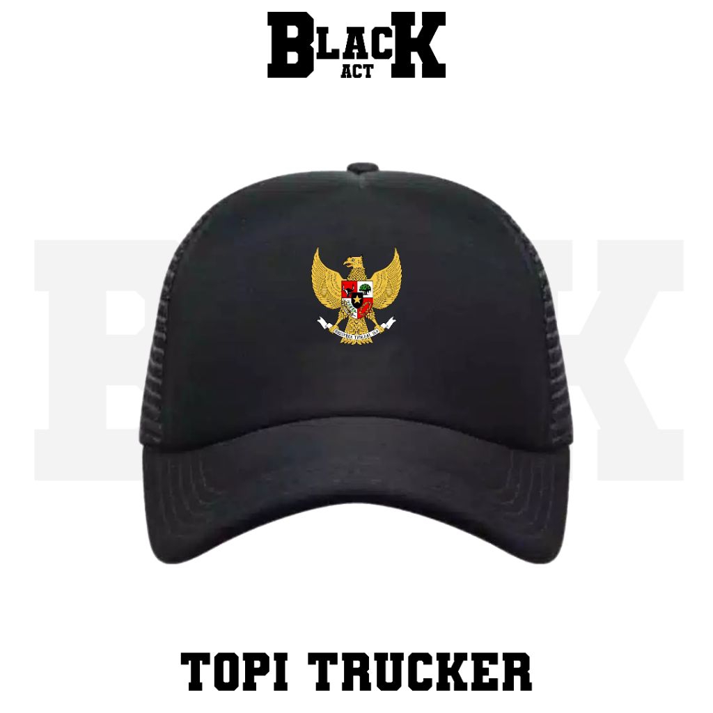 TOPI TRUCKER GARUDA PANCASILA LAMBANG