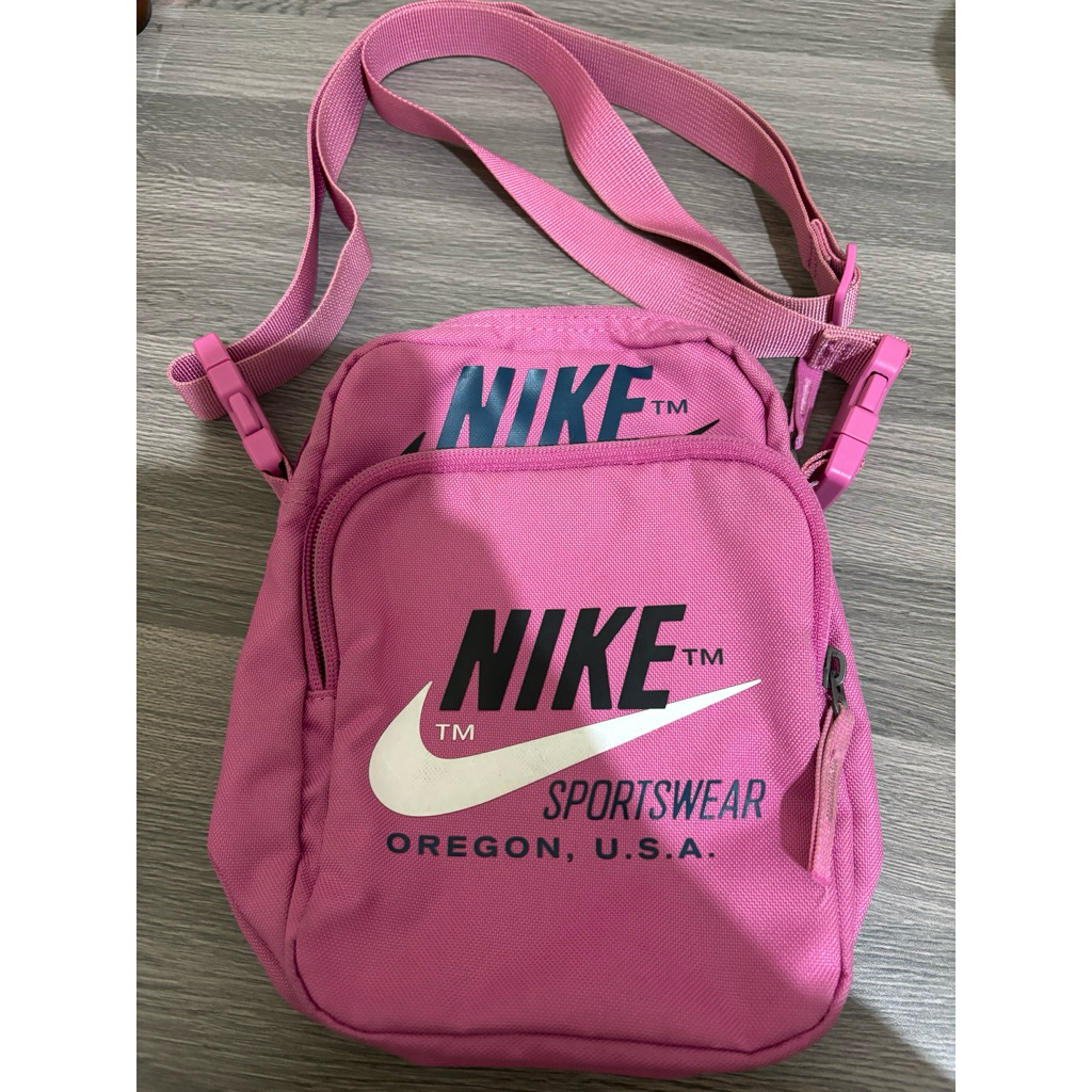 Nike Pink Sport Sling Bag (Preloved)