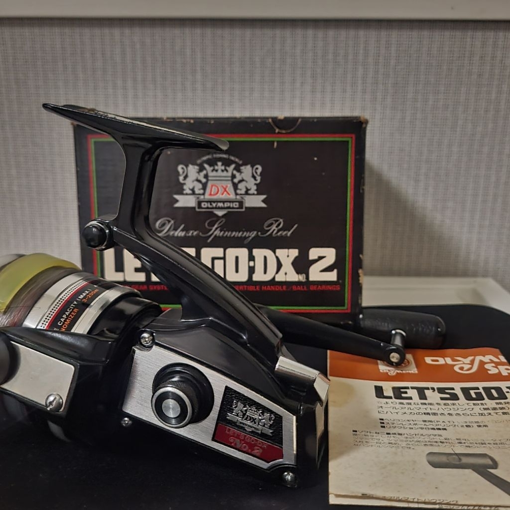 reel spinning olympic let's go dx no.2 (ol-44)