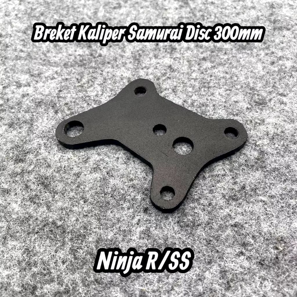 Breket Kaliper Nissin Samurai 2 Piston Ninja R/SS Ninja RR Disc 300mm