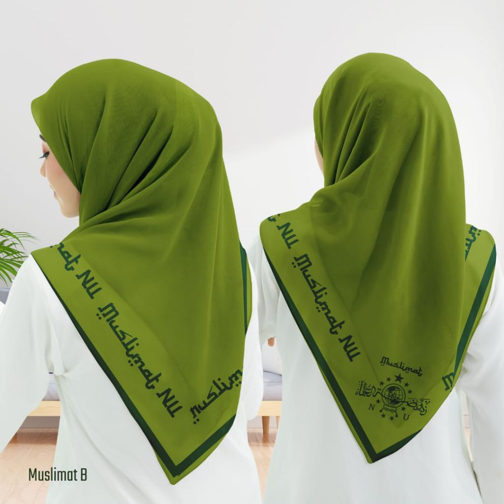 Hijab segi empat motif muslimat series