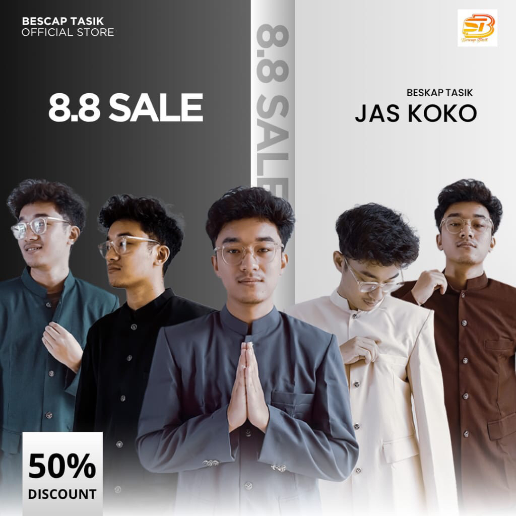 Bescap Tasik || Jasko Polos Premium Bescap Tasik Jasko Polos Hitam Jasko Polos Putih Bescap Pria Bes