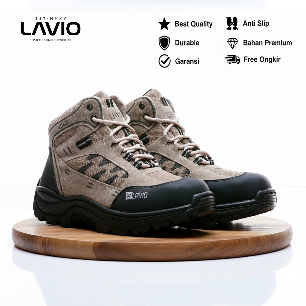 Sepatu Safety Boots Original Best Seller Lavio Axel