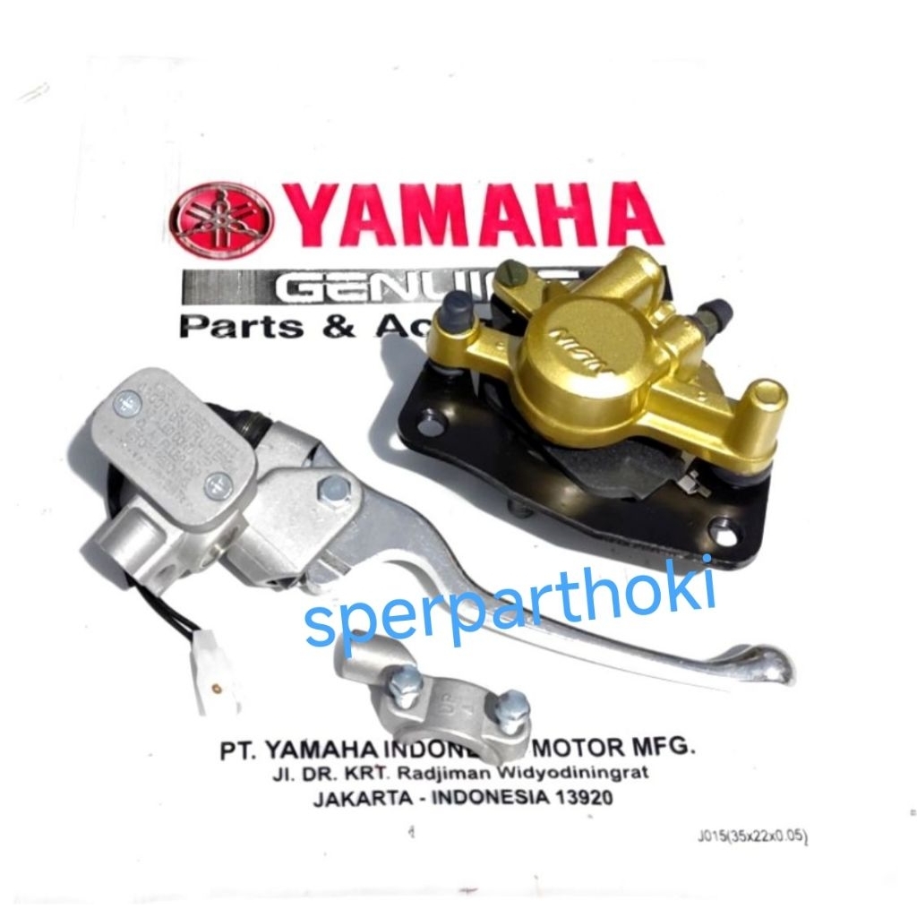 master rem set plus kaliper depan yamaha jupiter mx new,jupiter mx old,jupiter z new,jupiter z1,jupi
