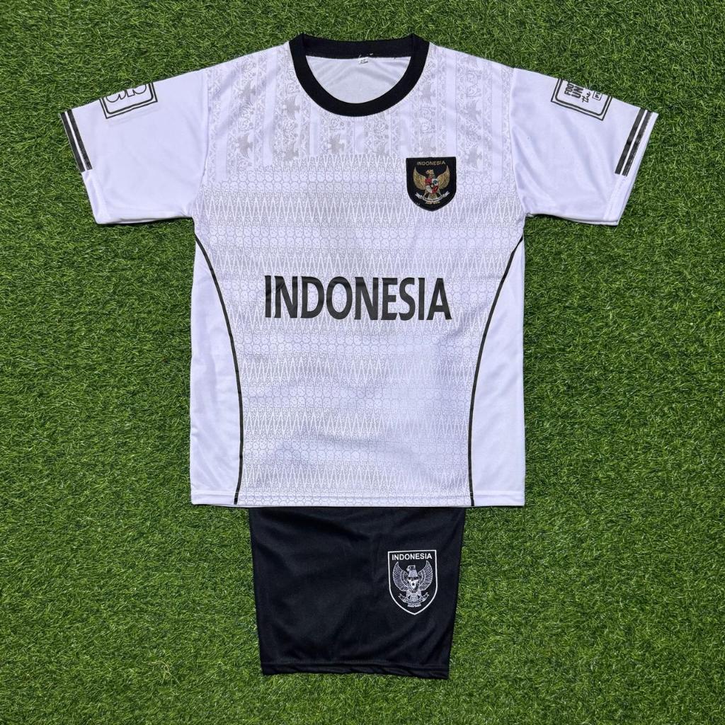 Jersi Bola Anak Timnas Indonesia Usia 1-15 Thn