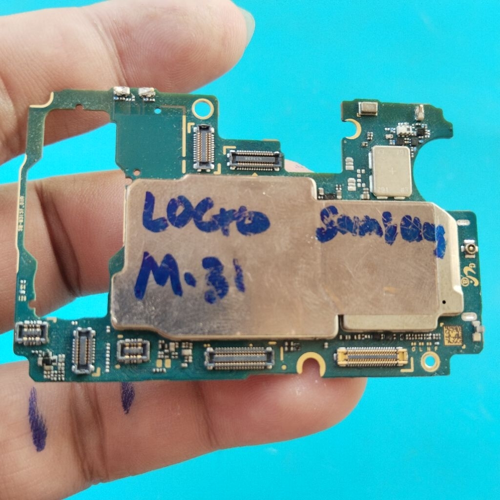 Mesin Samsung M31 Nyala Minus Mentok Logo Masih Segel
