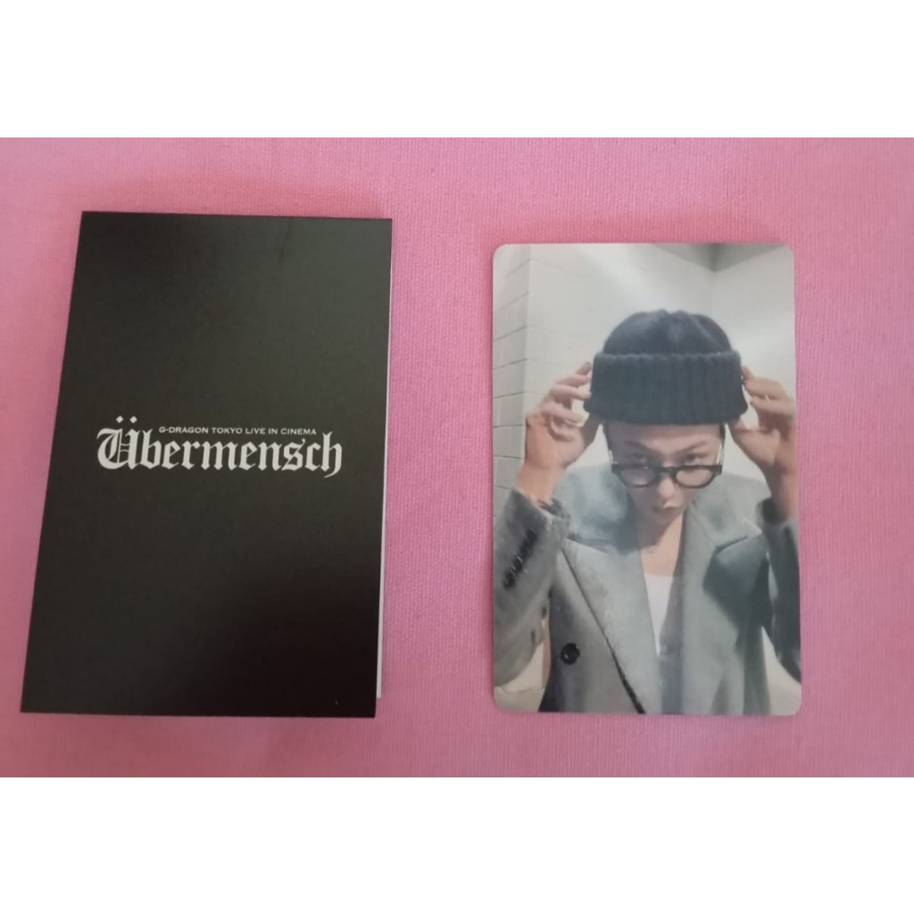 PC G-dragon Photocard Gdragon Bigbang G dragon Cinema Japan Official