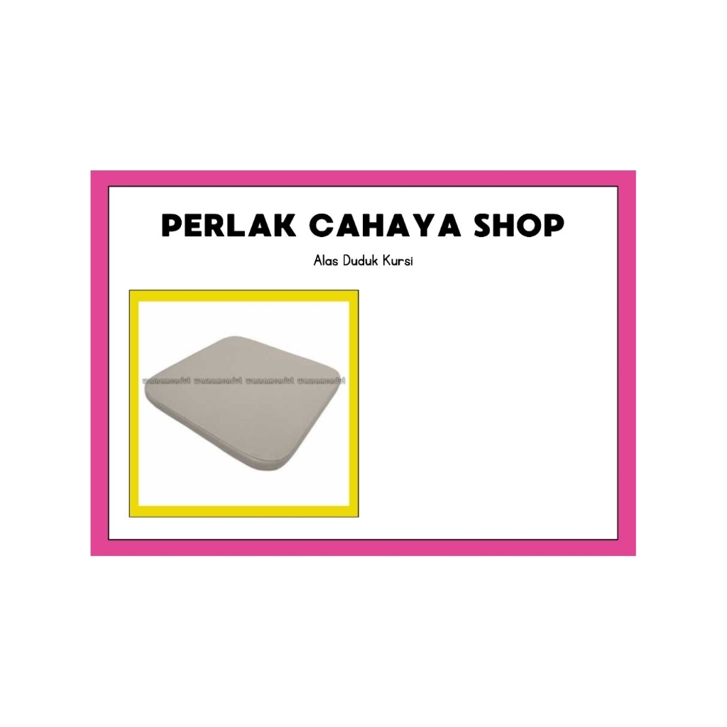 Alas Duduk Kursi & Lesehan – Plastik / Silikon / Lipat