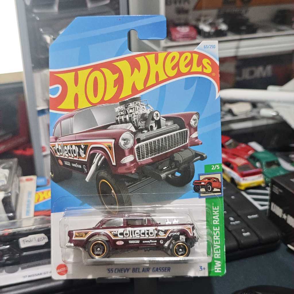 Hot Wheels Chevy Bel Air Gasser Merah