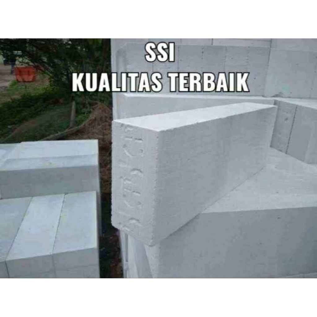 hebel bata ringan merk ssi 1do/12,6kubik area indramayu