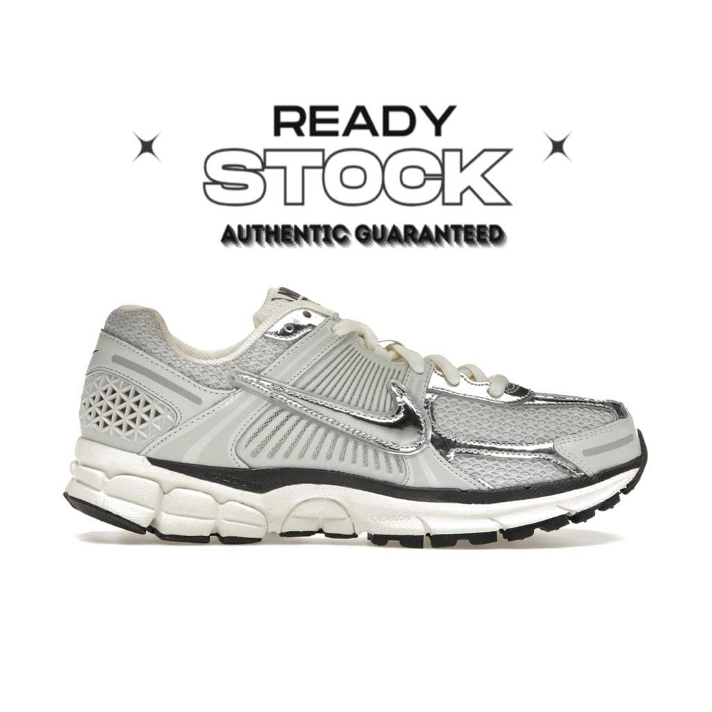 Sepatu Nike Zoom Vomero 5 Chrome Silver