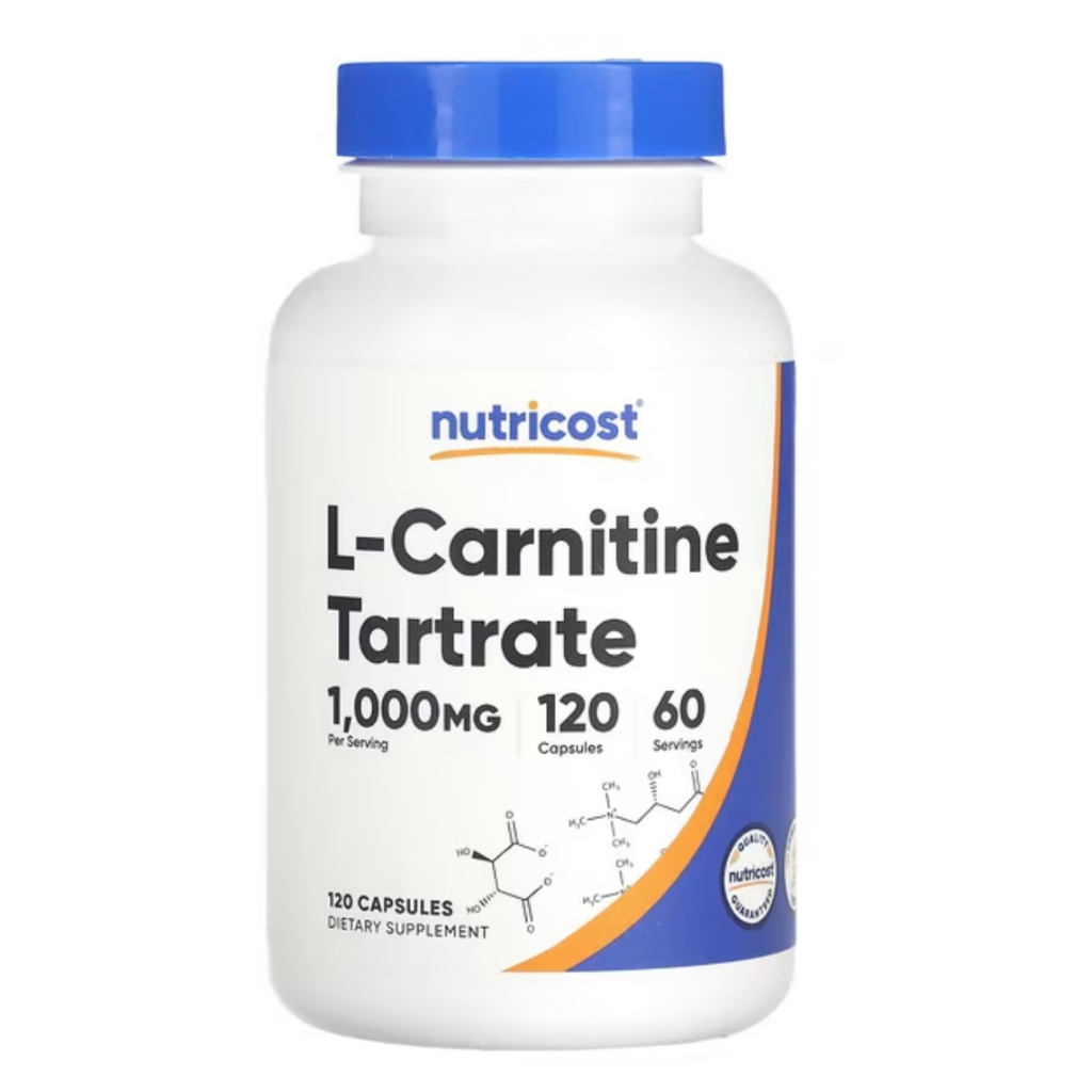 NUTRICOST L-CARNITINE TARTRATE 1000 mg 120 Capsules