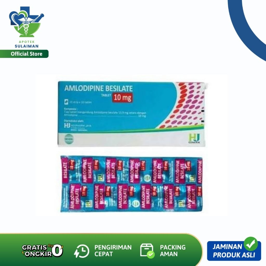 Readyyy Originalll Terjaminnn tersediaaa || Amlodipine 10 mg perlembarrrrr isi 10