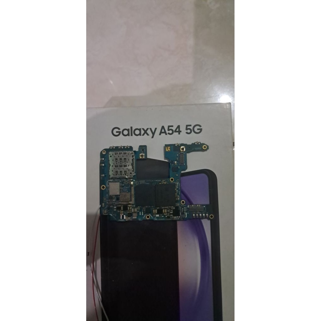 Promo 11.11 .Mesin Samsung A54 5G 8/256 + Papan Charger PCB + Fingerprint + kabel sinyal. Mesin Mato