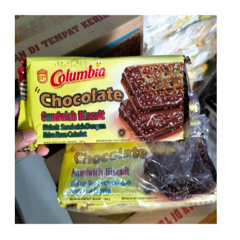 COLUMBIA BISKUIT BON-BON 180gram    Harga /PC