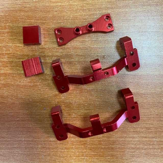 Upgrade Metal Link Base Mini Servo Mount Bracket for RC WPL C14/24/54